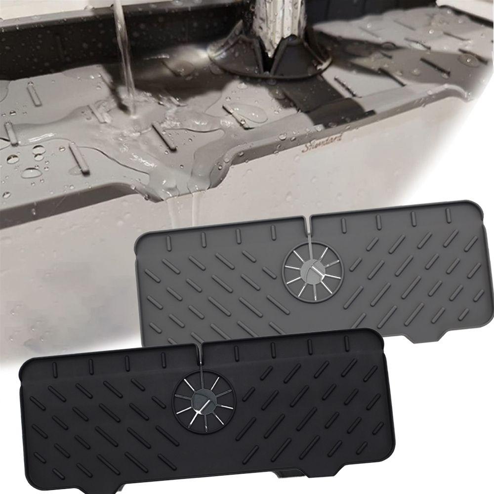 Guard Dish Drying Pads Silicone Drain Pad Splash Catcher Faucet Wraparound Faucet Absorbent Mat
Guard Dish Drying Pads Silicone Drain Pad Splash Catcher Faucet Wraparound Faucet Absorbent Mat