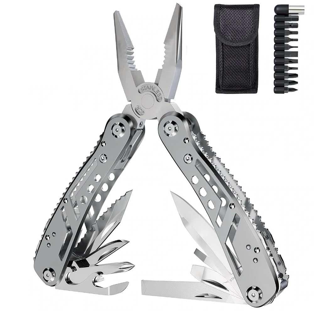 zmart Swiss Army Knife EDC Outdoor Camping Pliers Wire Cutter Knife Pliers Screwdriver Bottle Opener File Swiss Army Knife Outdoor Survival Tool
zmart Swiss Army Knife EDC Outdoor Camping Pliers Wire Cutter Knife Pliers Screwdriver Bottle Opener File Swiss Army Knife Outdoor Survival Tool