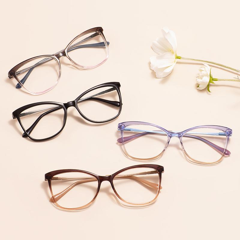 TR90 Colorful Cat Eye Glasses Frame Transparent Square Plastic Medium Size Spectacle With Spring Hinge For Prescription Lenses чёрный
TR90 Colorful Cat Eye Glasses Frame Transparent Square Plastic Medium Size Spectacle With Spring Hinge For Prescription Lenses чёрный
