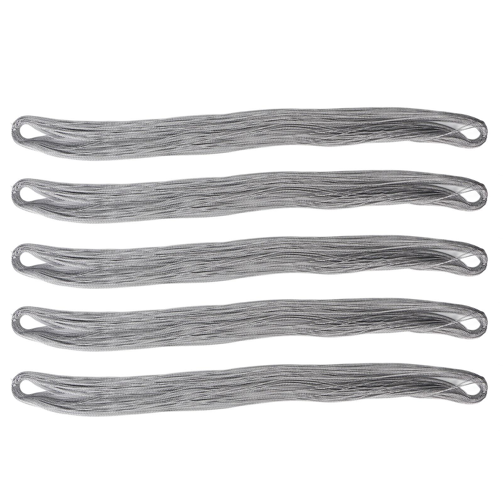 Metallic Thread 5 Packs 100 Yards Metallic Embroidery Thread Hangtag Thread String for Making Bracelet Jewelry Craft
Metallic Thread 5 Packs 100 Yards Metallic Embroidery Thread Hangtag Thread String for Making Bracelet Jewelry Craft