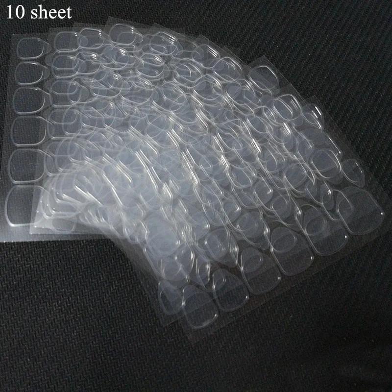 Double Sided Self Adhesive 10 Sheet / Lot Top Transparent Clear Sticker Sticky Tape for False Nail Tips Nail Art Tools 240pcs
Double Sided Self Adhesive 10 Sheet / Lot Top Transparent Clear Sticker Sticky Tape for False Nail Tips Nail Art Tools 240pcs
