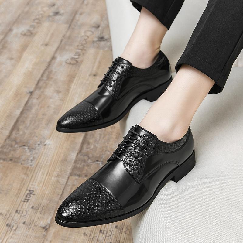 Кожаные туфли мужские корейский стиль модные деловые платья универсальные весенние повседневные внутренние увеличивающие рост мужские туфли 48
Кожаные туфли мужские корейский стиль модные деловые платья универсальные весенние повседневные внутренние увеличивающие рост мужские туфли 48