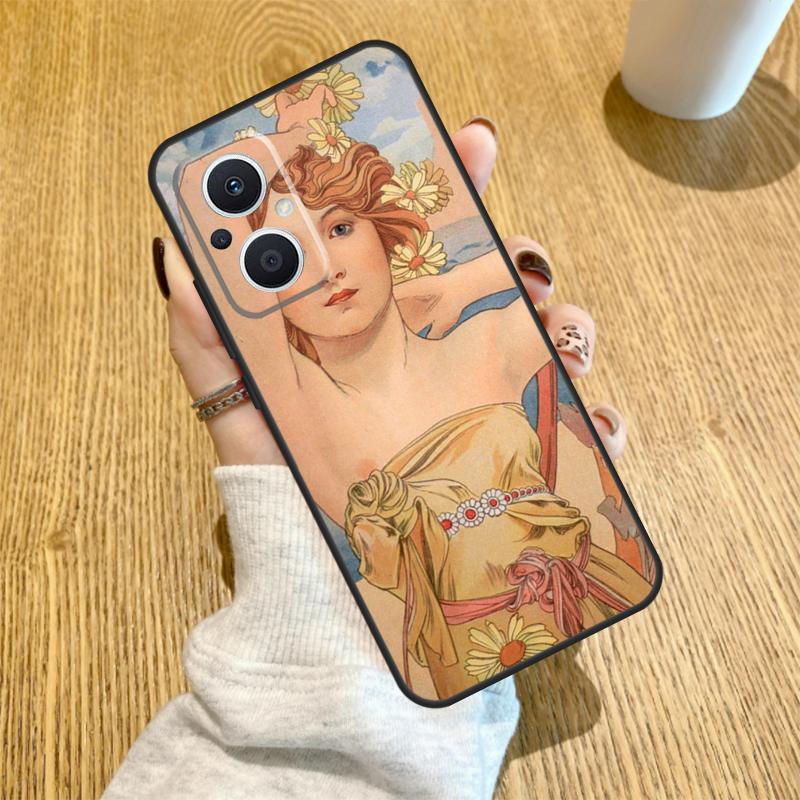 Vintage Alphonse Mucha Art Funda For OPPO Reno 7 8 Lite 14 F 13F 12F 11F 13 12 11 10 Pro OPPO Find X9 X8 X6 X5 Pro Case OPPO Find X8 Pro
Vintage Alphonse Mucha Art Funda For OPPO Reno 7 8 Lite 14 F 13F 12F 11F 13 12 11 10 Pro OPPO Find X9 X8 X6 X5 Pro Case OPPO Find X8 Pro