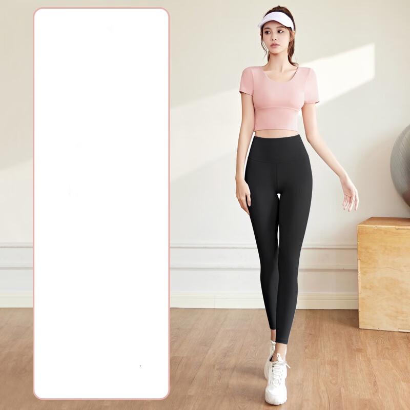 WEZHO Women s Slimming Yoga Set (Pink Top & Black Leggings)
WEZHO Women s Slimming Yoga Set (Pink Top & Black Leggings)