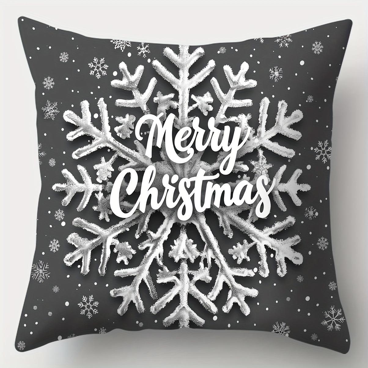 Christmas-Themed Pillowcases: Snowflakes, Trucks, and Trees! Sofa room cushion cover home decoration new year gift 16x16Inch
Christmas-Themed Pillowcases: Snowflakes, Trucks, and Trees! Sofa room cushion cover home decoration new year gift 16x16Inch
