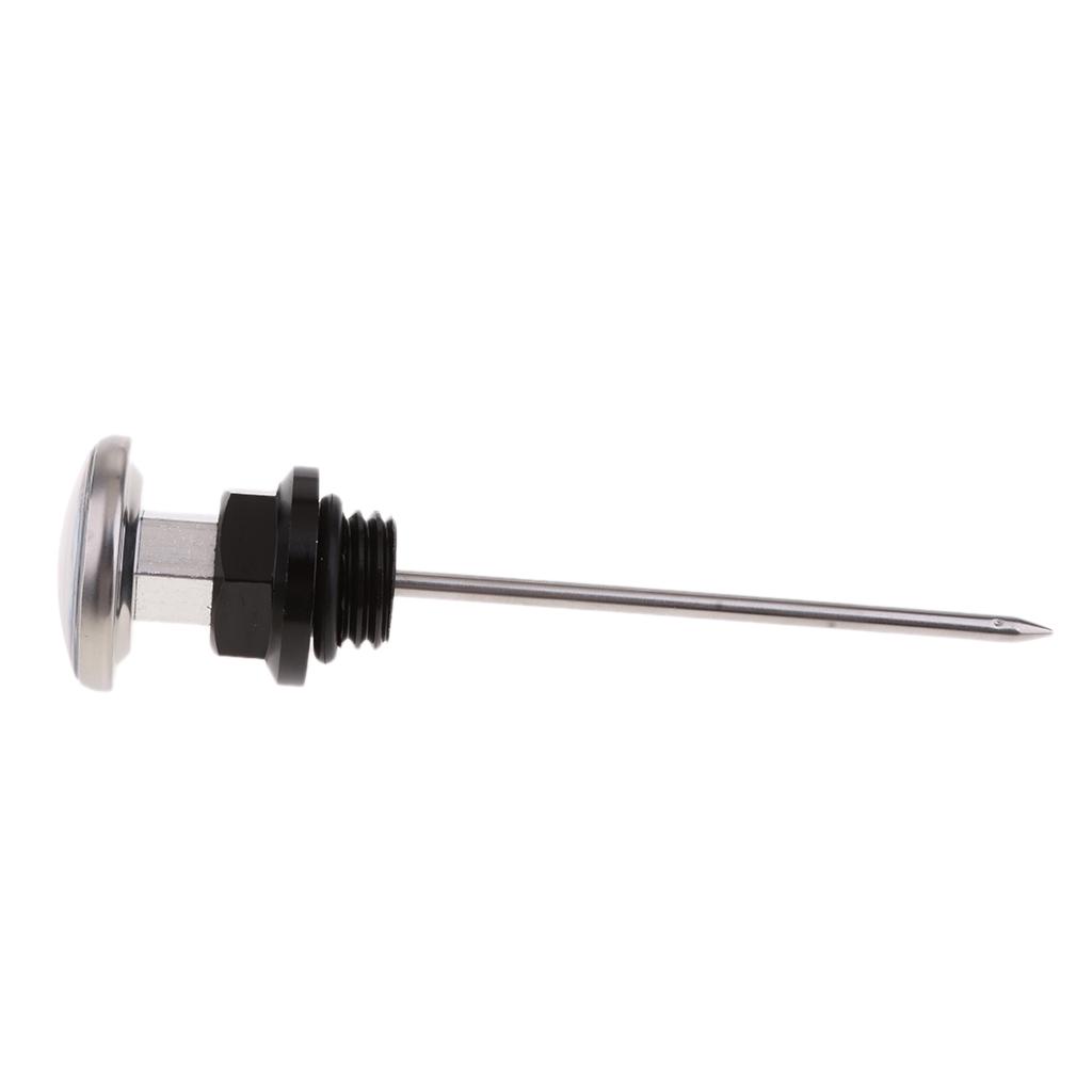 Motorcycle Oil Dipstick with Temp Gauge CNC Aluminum Alloy Engine Temperature Sensor for 110cc 125cc Dirt Pit Bike Vehicle чорний
Motorcycle Oil Dipstick with Temp Gauge CNC Aluminum Alloy Engine Temperature Sensor for 110cc 125cc Dirt Pit Bike Vehicle чорний