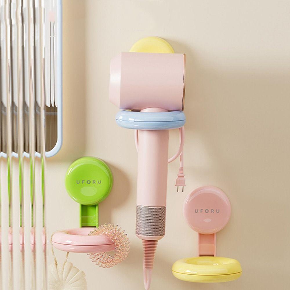 Punch Free Hair Dryer Racks Plastic Blow Dryer Holder Practical Hair Dryer Storage Shelf for Home рожевий
Punch Free Hair Dryer Racks Plastic Blow Dryer Holder Practical Hair Dryer Storage Shelf for Home рожевий