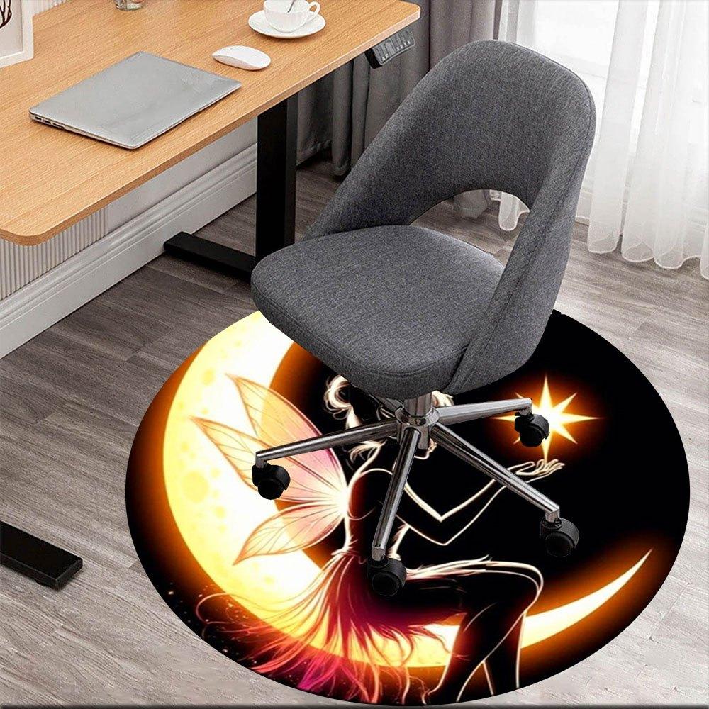 Enchanted Fairy Moon Starry Night Wall Art PrintRound Non-Slip chair mat chair carpet for office Rugs for Office Decor Gift For Valentine s Day Mother 80cm by 80cm
Enchanted Fairy Moon Starry Night Wall Art PrintRound Non-Slip chair mat chair carpet for office Rugs for Office Decor Gift For Valentine s Day Mother 80cm by 80cm
