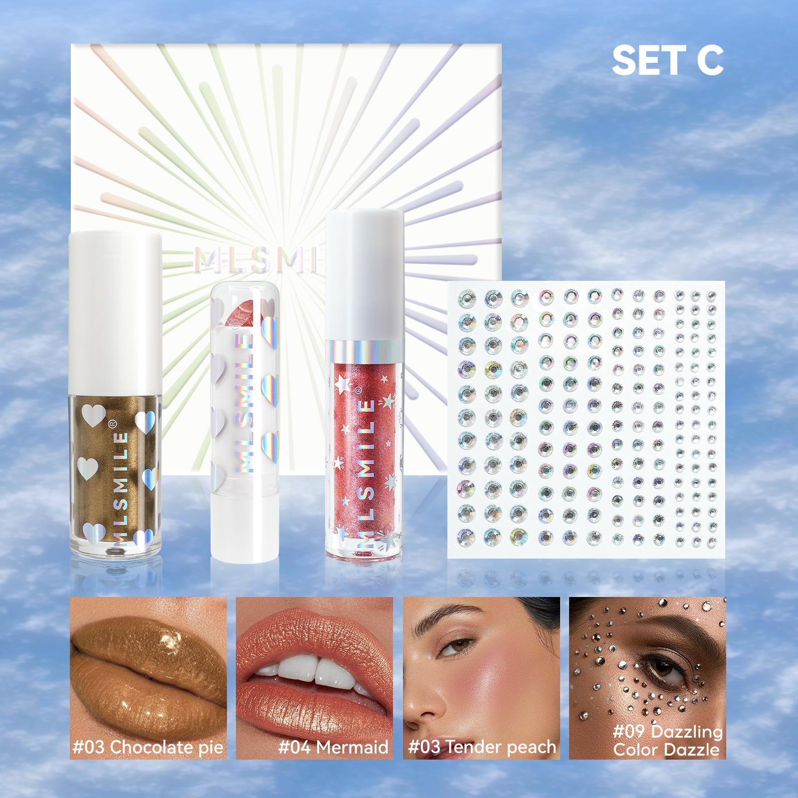 Marble Liquid Blush Glitter Fine Shimmer Highlighter Pearly Eyeshadow Gift Box Contour Rouge Cosmetic Liquid Cream Stick Pink Face Makeup+Water Drill C
Marble Liquid Blush Glitter Fine Shimmer Highlighter Pearly Eyeshadow Gift Box Contour Rouge Cosmetic Liquid Cream Stick Pink Face Makeup+Water Drill C