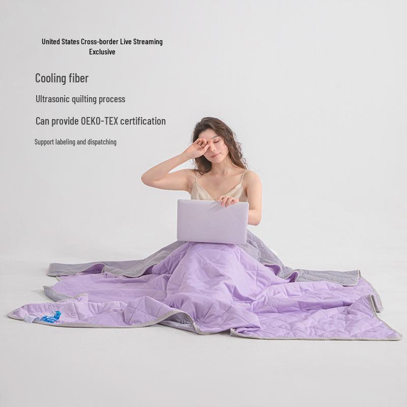 European & American Silk Cool Summer Quilt: Solid Color, Ultrasonic Embossed, Air Conditioning Comfort 70x100cm Random Pattern
European & American Silk Cool Summer Quilt: Solid Color, Ultrasonic Embossed, Air Conditioning Comfort 70x100cm Random Pattern
