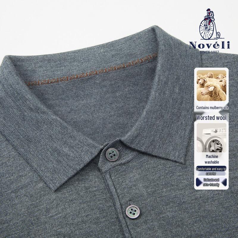 Men s Fine-Spun Silk-Wool Polo Shirt 56
Men s Fine-Spun Silk-Wool Polo Shirt 56