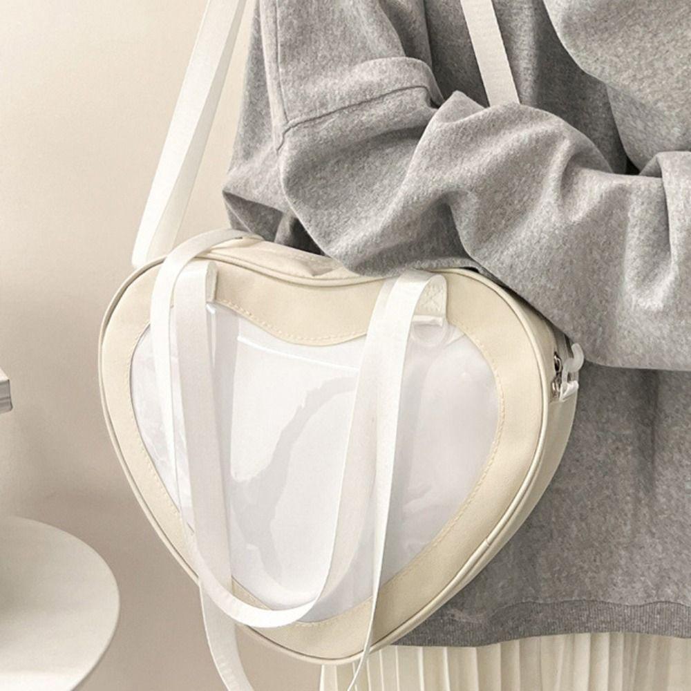 Сумка через плечо Прозрачная сумка-значок Cross Body Heart Goods Display Itabag Goods Display фиолетовый
Сумка через плечо Прозрачная сумка-значок Cross Body Heart Goods Display Itabag Goods Display фиолетовый