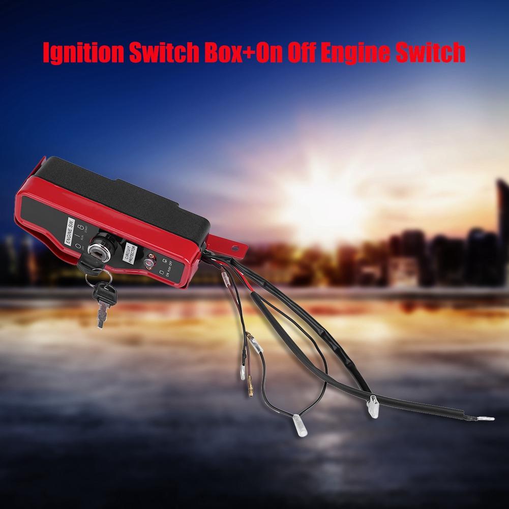 Electric Ignition Switch Box with 2 Keys for Honda GX390 13HP GX340 11HP 168F GX160 Gas Engine
Electric Ignition Switch Box with 2 Keys for Honda GX390 13HP GX340 11HP 168F GX160 Gas Engine