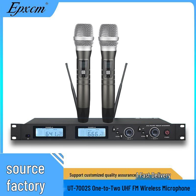 UHF FM Wireless Dual Metal Handheld Microphone Set for Home Karaoke Entertainment 0
UHF FM Wireless Dual Metal Handheld Microphone Set for Home Karaoke Entertainment 0