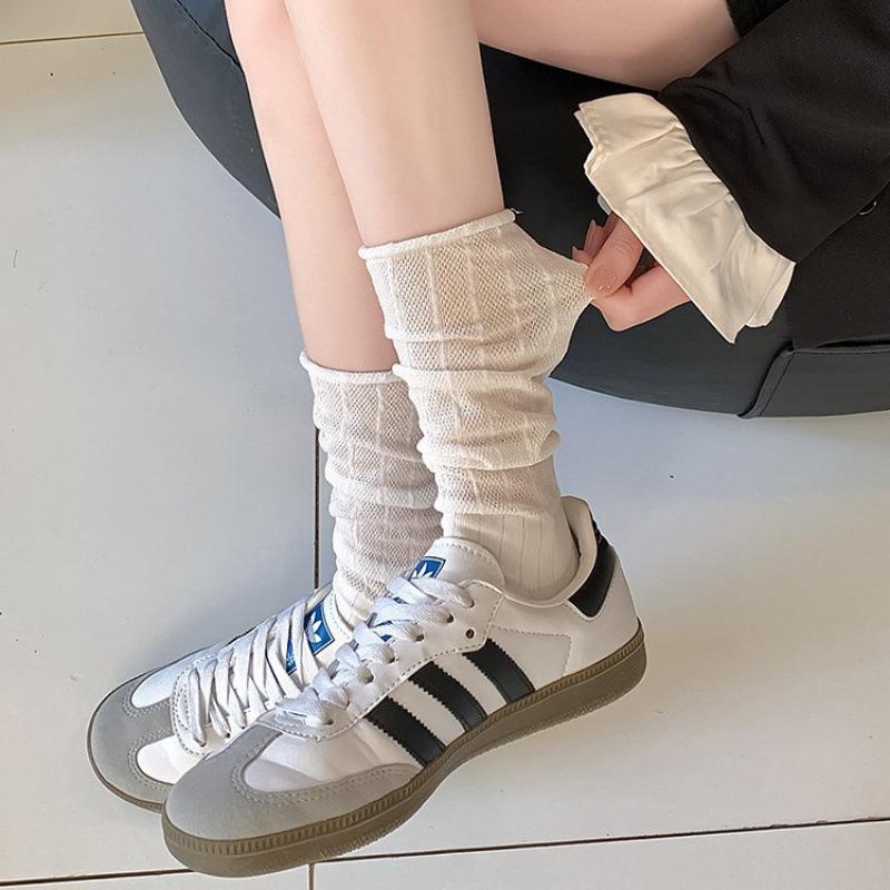 Kave Summer Thin Breathable Socks Sweet Minimalist Women S Medium Tube Socks White Outer Wear Hollow Stockings Women S Socks
Kave Summer Thin Breathable Socks Sweet Minimalist Women S Medium Tube Socks White Outer Wear Hollow Stockings Women S Socks