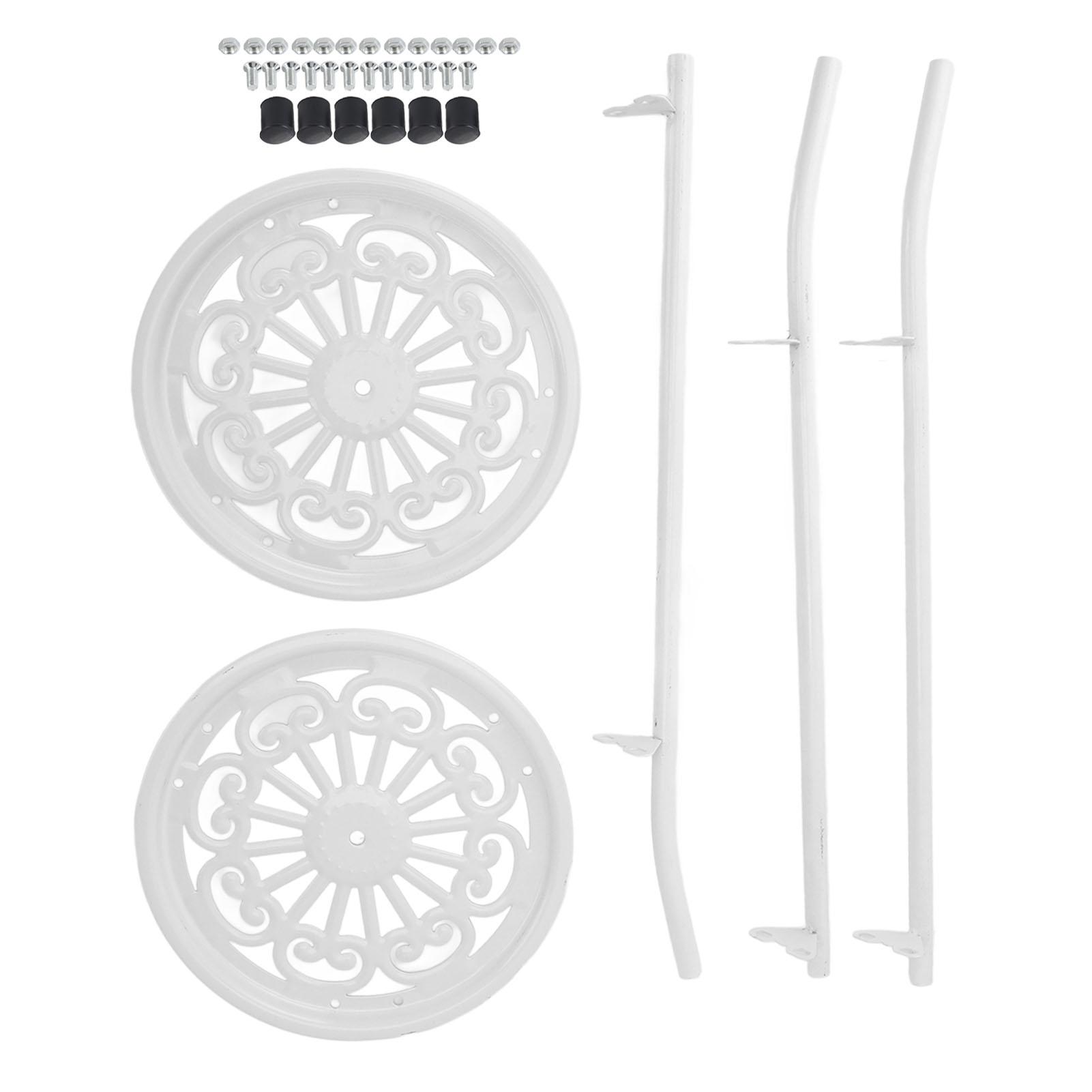 50 см двухъярусная подставка для растений железная многофункциональная полка для цветов для балкона, прихожей, сада White
50 см двухъярусная подставка для растений железная многофункциональная полка для цветов для балкона, прихожей, сада White