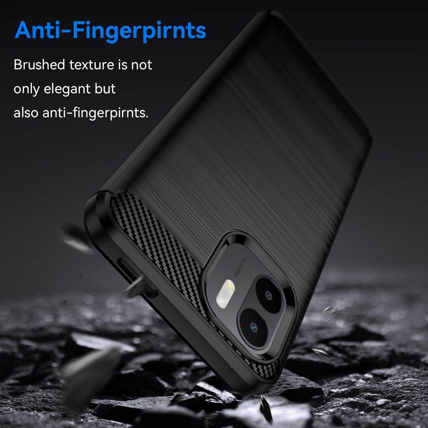 For Xiaomi Redmi A1 4G Carbon Fiber Texture Protective TPU Cover Anti-scratch Brushed Phone Case Black
For Xiaomi Redmi A1 4G Carbon Fiber Texture Protective TPU Cover Anti-scratch Brushed Phone Case Black