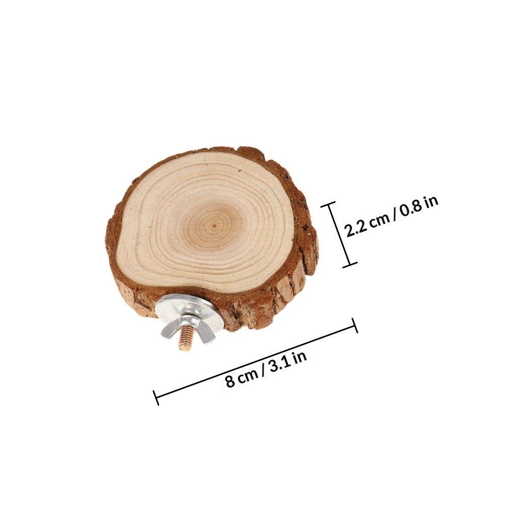 2Pcs Original Wood Pet Platform for Hamster Parrot Gerbil Mice Chinchilla Guinea Pig Bird Habitat Accessory Bright Design коричневий
2Pcs Original Wood Pet Platform for Hamster Parrot Gerbil Mice Chinchilla Guinea Pig Bird Habitat Accessory Bright Design коричневий