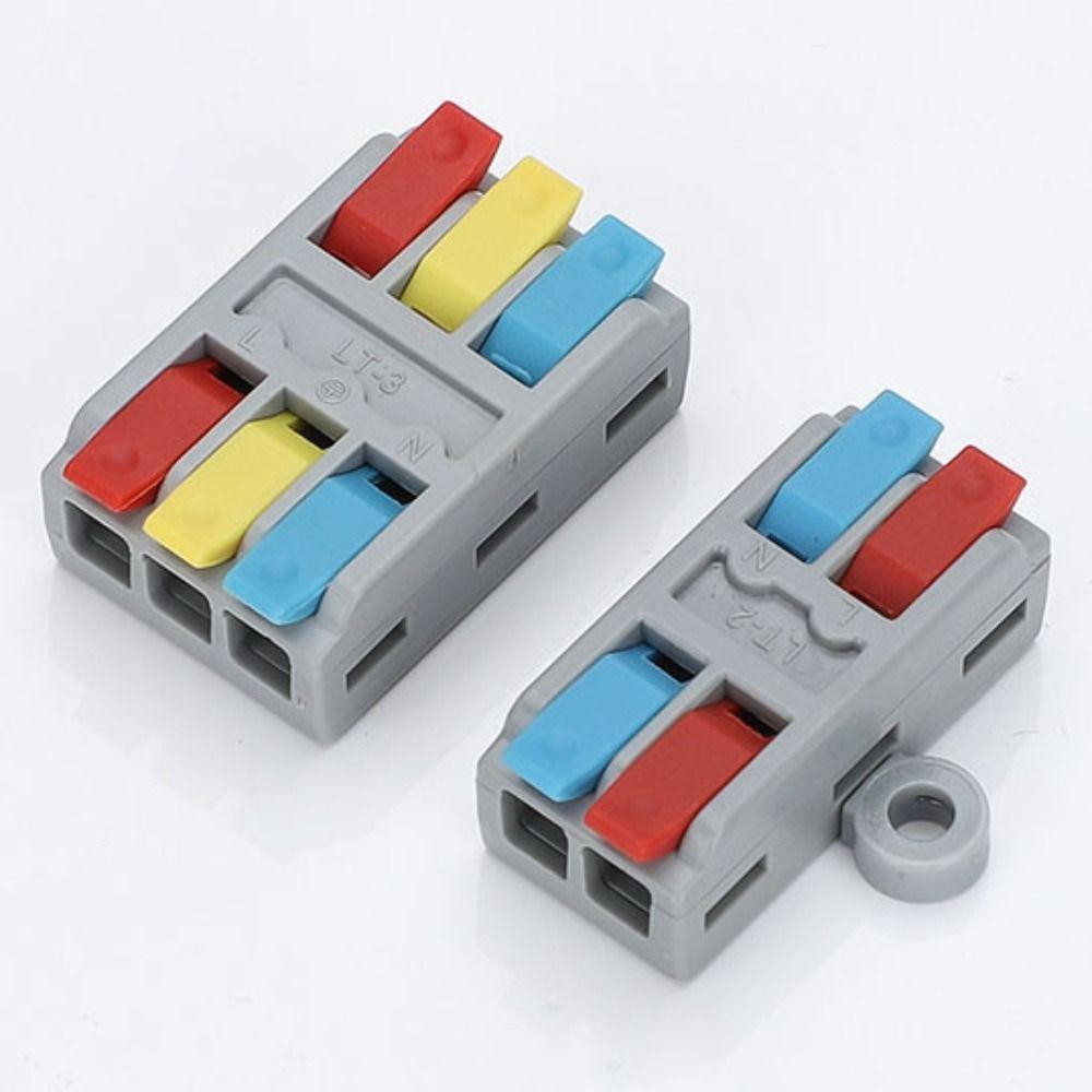 10pcs Not prone to aging Mini Quick Wire Connector Quick cable connector Lighting system transparent-1 in 1 out
10pcs Not prone to aging Mini Quick Wire Connector Quick cable connector Lighting system transparent-1 in 1 out
