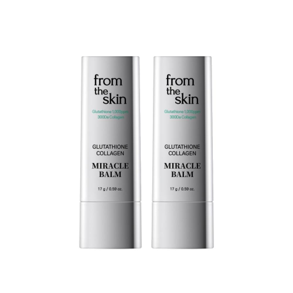 From The Skin Glutathione Collagen Miracle Balm Tone Up Sun Stick 17g Spf50+ 2 FREE
From The Skin Glutathione Collagen Miracle Balm Tone Up Sun Stick 17g Spf50+ 2 FREE