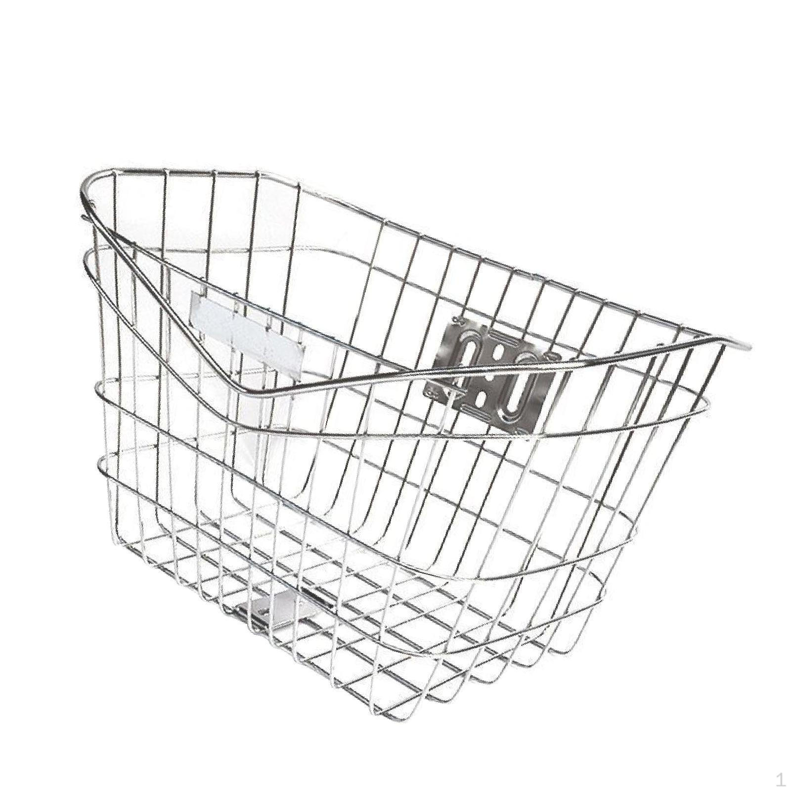 Bicycle Basket Electrombic with Large Capacity Metal Wire Equipped The Shopping Style E
Bicycle Basket Electrombic with Large Capacity Metal Wire Equipped The Shopping Style E