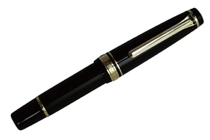 Sailor Fountain Pen Professional Gear Slim Mini Gold M Medium Nib Black 11-1303-420
Sailor Fountain Pen Professional Gear Slim Mini Gold M Medium Nib Black 11-1303-420