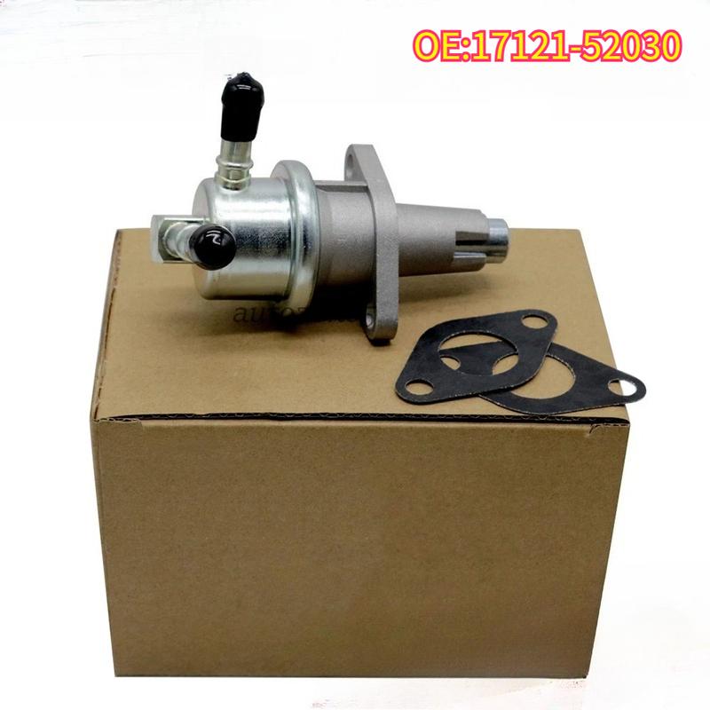 High quality New For 17121-52030 Fuel Lift Pump Kubota L2800/2900/3000/3130/3240/3300/3410/3430/3540 Bobcat S130/150/16/160
High quality New For 17121-52030 Fuel Lift Pump Kubota L2800/2900/3000/3130/3240/3300/3410/3430/3540 Bobcat S130/150/16/160