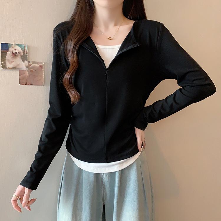 Plus Size Women s Color Block Two-Piece Long Sleeve T-Shirt XL чорний
Plus Size Women s Color Block Two-Piece Long Sleeve T-Shirt XL чорний