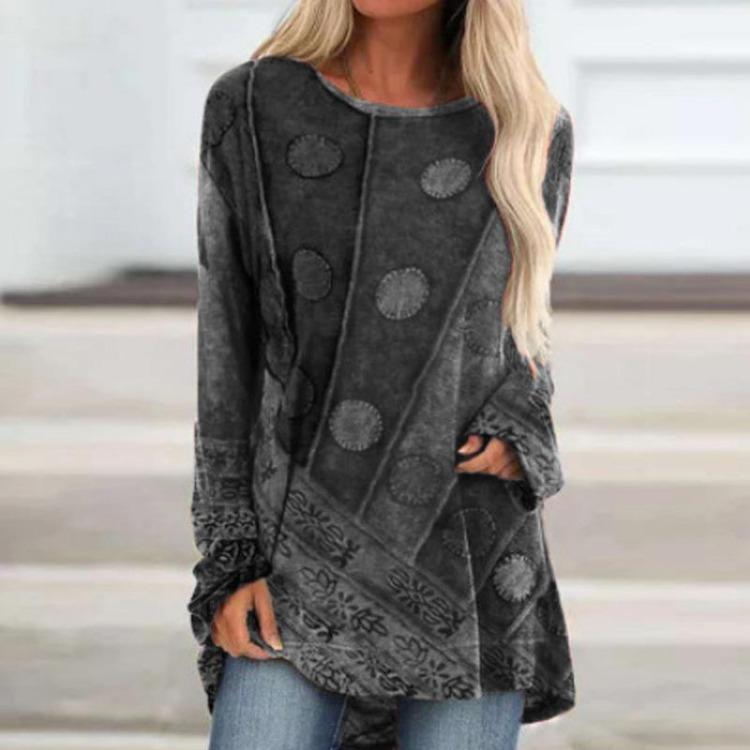 Oversized Women Long Sleeve T Shirt Boho Ethnic Style Geometric 3D Print Streetwear Tunic Tee Tops Female Clothing 8XL
Oversized Women Long Sleeve T Shirt Boho Ethnic Style Geometric 3D Print Streetwear Tunic Tee Tops Female Clothing 8XL