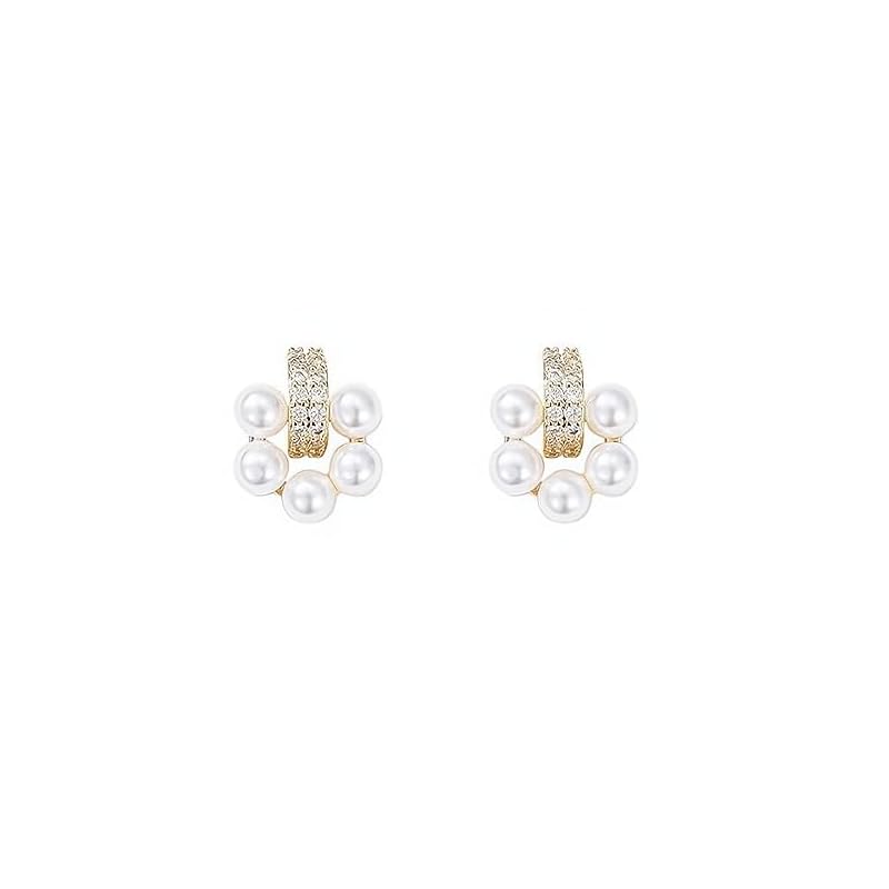 pearl earrings ladies Popularity Compatible with metal allergies silver 925 zirconia gold pearl stud Smaller celebration day birthday wedding
pearl earrings ladies Popularity Compatible with metal allergies silver 925 zirconia gold pearl stud Smaller celebration day birthday wedding