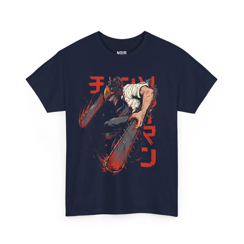Chainsaw Man Slash Pure Cotton T-shirt for Men and Women Anime Style Fashion Comfortable Casual Short Sleeved T-shirt Unisex 3XL
Chainsaw Man Slash Pure Cotton T-shirt for Men and Women Anime Style Fashion Comfortable Casual Short Sleeved T-shirt Unisex 3XL