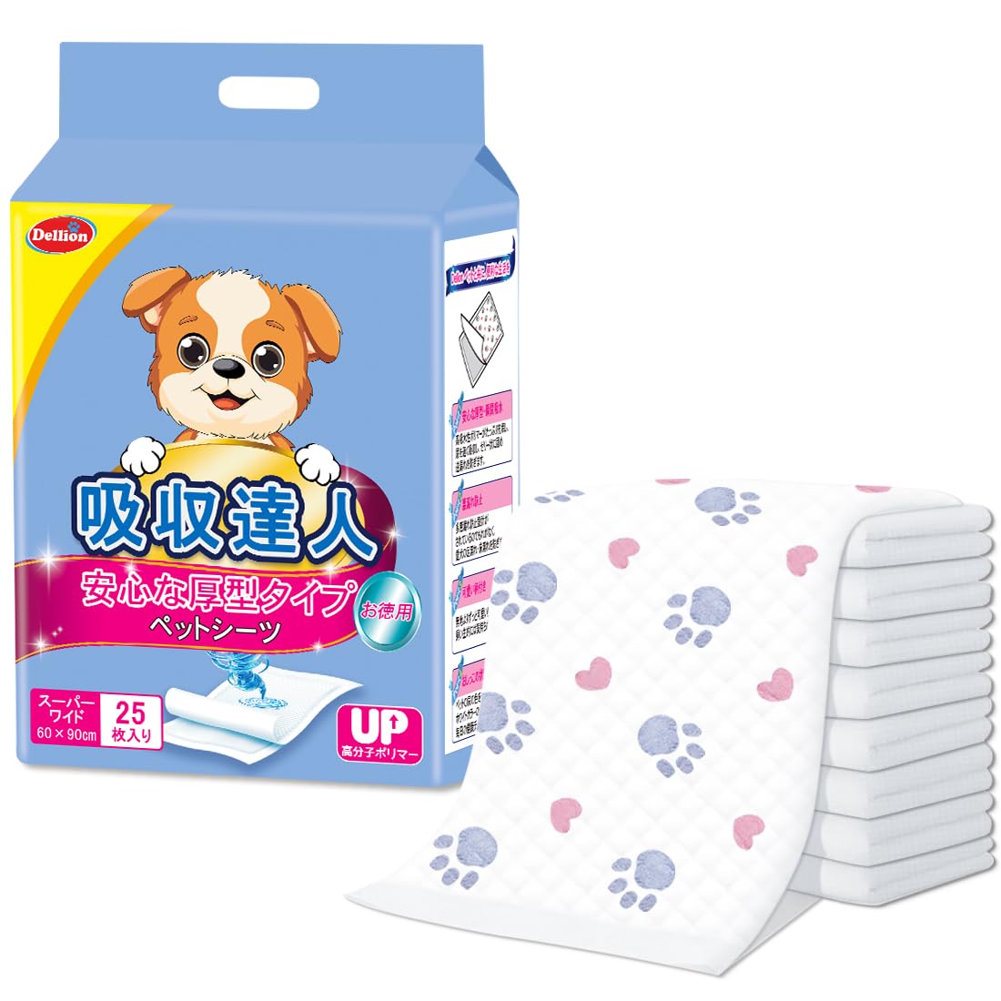 Dellion Pet Super 25 High Deodorizing Pee Cat Toilet Instant Water Unscented Super Wide 60 x 25 Sheets, Wide, Sheets, Absorption, Sheets, Dog, Sheets,
Dellion Pet Super 25 High Deodorizing Pee Cat Toilet Instant Water Unscented Super Wide 60 x 25 Sheets, Wide, Sheets, Absorption, Sheets, Dog, Sheets,