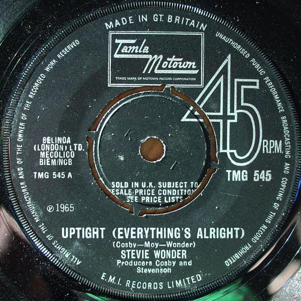 7-дюймовая пластинка Стиви Уандер Uptight Everythings Alright TMG545 1966 UK SoulFunk Б/у
7-дюймовая пластинка Стиви Уандер Uptight Everythings Alright TMG545 1966 UK SoulFunk Б/у