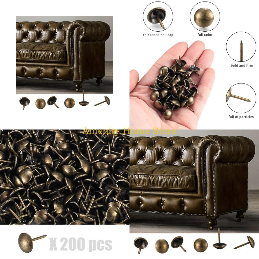 F26C Antique Style Decorative Metal Tacks 11mm Round Head Furniture Nails Upholstery Tacks set for Crafting & Repairing China Mainland
F26C Antique Style Decorative Metal Tacks 11mm Round Head Furniture Nails Upholstery Tacks set for Crafting & Repairing China Mainland