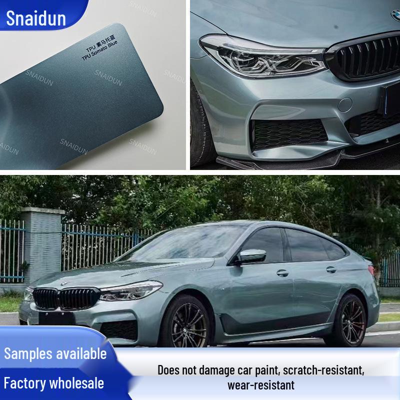 Somato Blue Color-Changing TPU Car Wrap: Invisible Scratch-Resistant Paint Protection Film Somato Blue
Somato Blue Color-Changing TPU Car Wrap: Invisible Scratch-Resistant Paint Protection Film Somato Blue