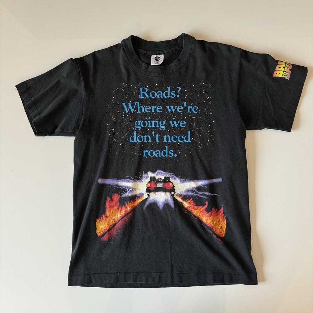 Vintage Back To The Future TShirt Mens Medium Movie Roads Universal Studios Tee Unisex T-Shirt S
Vintage Back To The Future TShirt Mens Medium Movie Roads Universal Studios Tee Unisex T-Shirt S