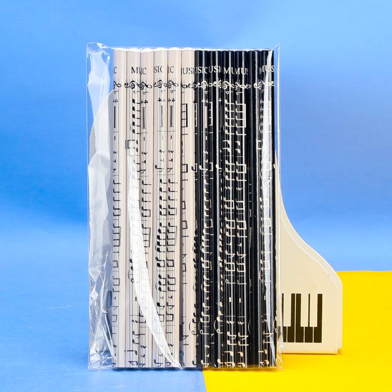 12-Piece Creative Piano Notes HB Pencil Set - Hexagonal Barrel, Musical Stationery 12-piece pack
12-Piece Creative Piano Notes HB Pencil Set - Hexagonal Barrel, Musical Stationery 12-piece pack