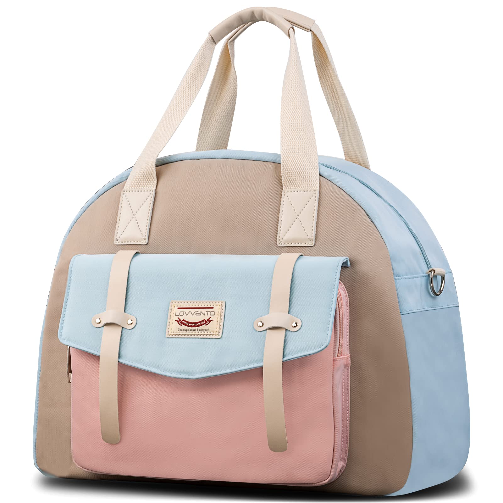 LOVVENTO Boston Bag for Macaron Travel Large 2 3 Shoulder Strap Water Repellent Women, Cute, Color, 3-Way, Handbag, Crossbody, Shoulder, Bag,
LOVVENTO Boston Bag for Macaron Travel Large 2 3 Shoulder Strap Water Repellent Women, Cute, Color, 3-Way, Handbag, Crossbody, Shoulder, Bag,