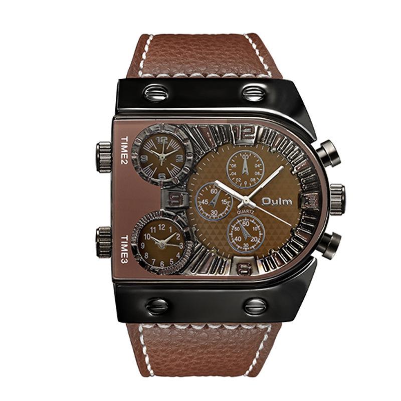 Olm Watch Personalized Large Dial Multi-Time Zone Men S Watch First Hand 9315 темно-коричневого кольору
Olm Watch Personalized Large Dial Multi-Time Zone Men S Watch First Hand 9315 темно-коричневого кольору