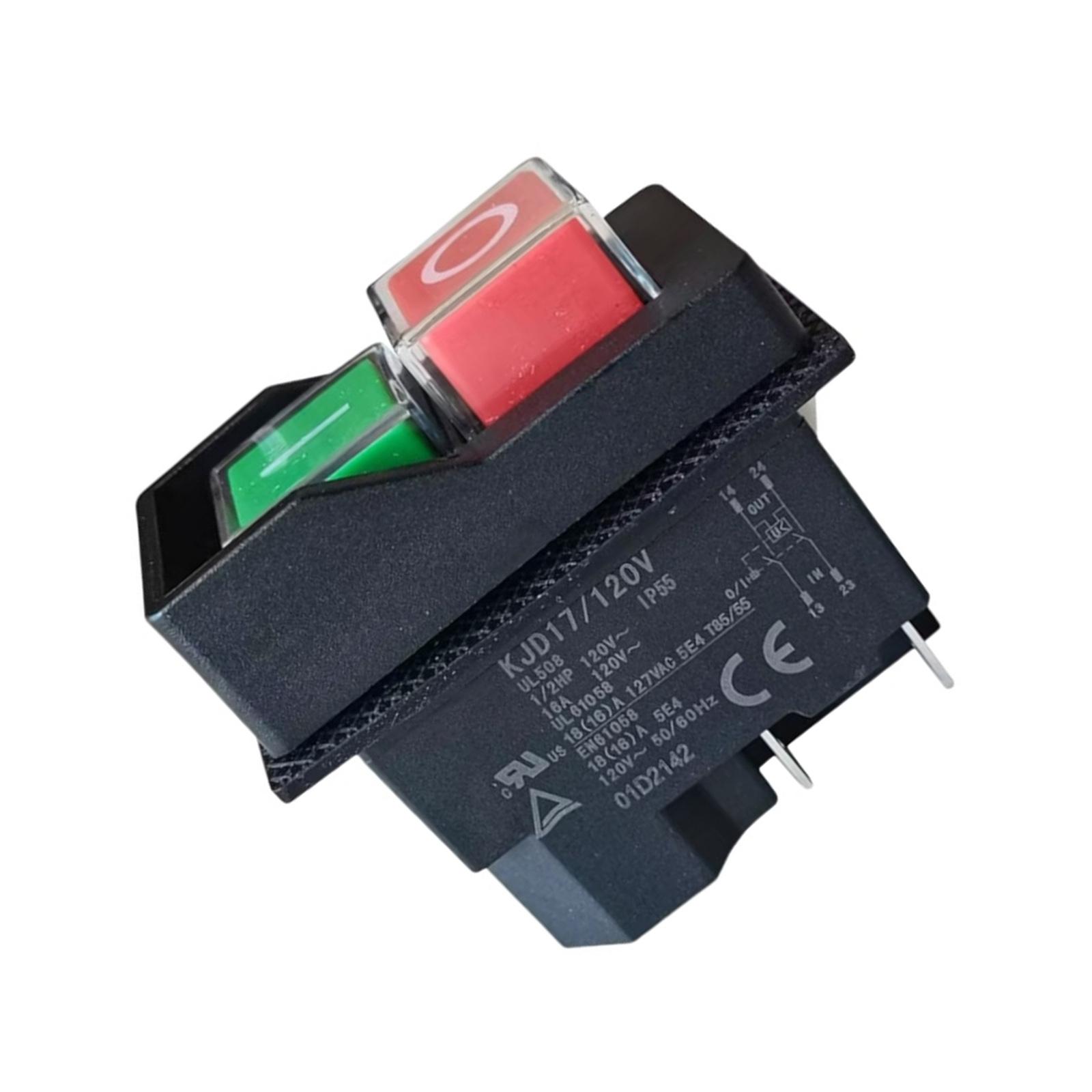 Heavy Duty 120V Electromagnetic Switches Automotive Repair Switches Machinery Switches Suitable for Workshop Equipment 4P
Heavy Duty 120V Electromagnetic Switches Automotive Repair Switches Machinery Switches Suitable for Workshop Equipment 4P