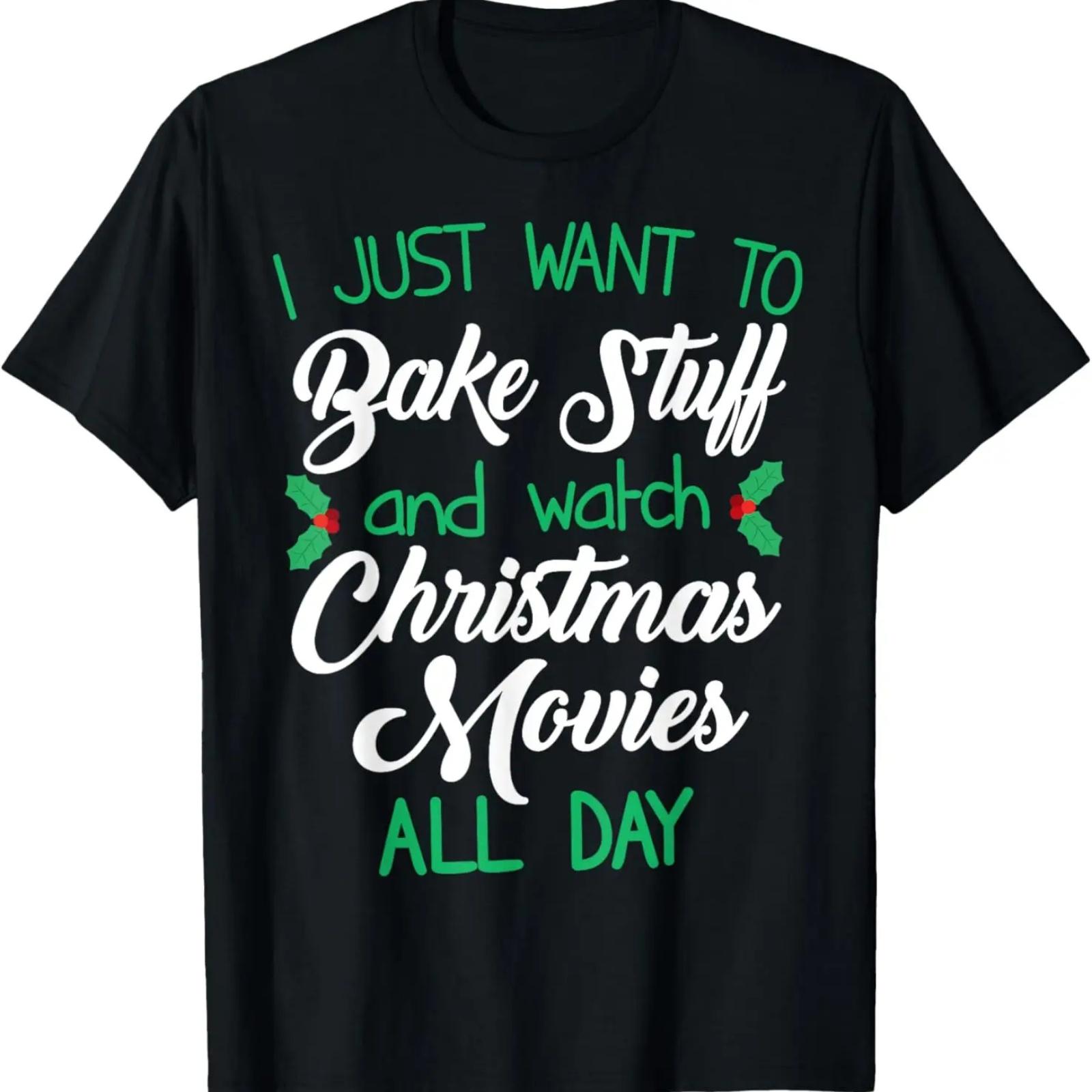 I Just Want to Bake Stuff and Watch Christmas Movies T-Shirt XXXXXL чорний
I Just Want to Bake Stuff and Watch Christmas Movies T-Shirt XXXXXL чорний