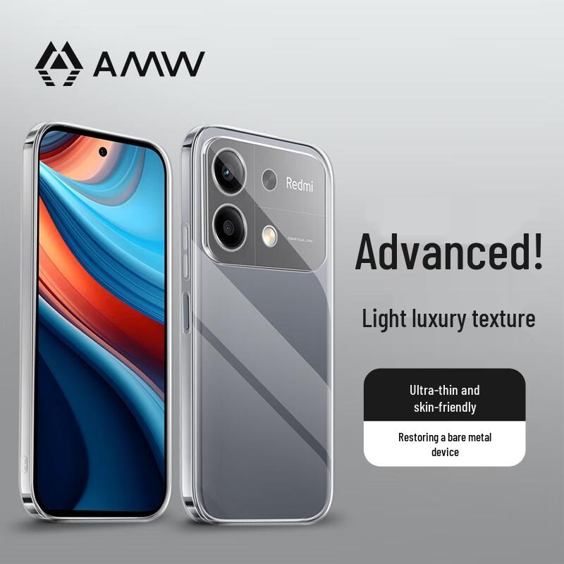AMW Transparent Silicone Case for Xiaomi Redmi Note13R Pro
AMW Transparent Silicone Case for Xiaomi Redmi Note13R Pro