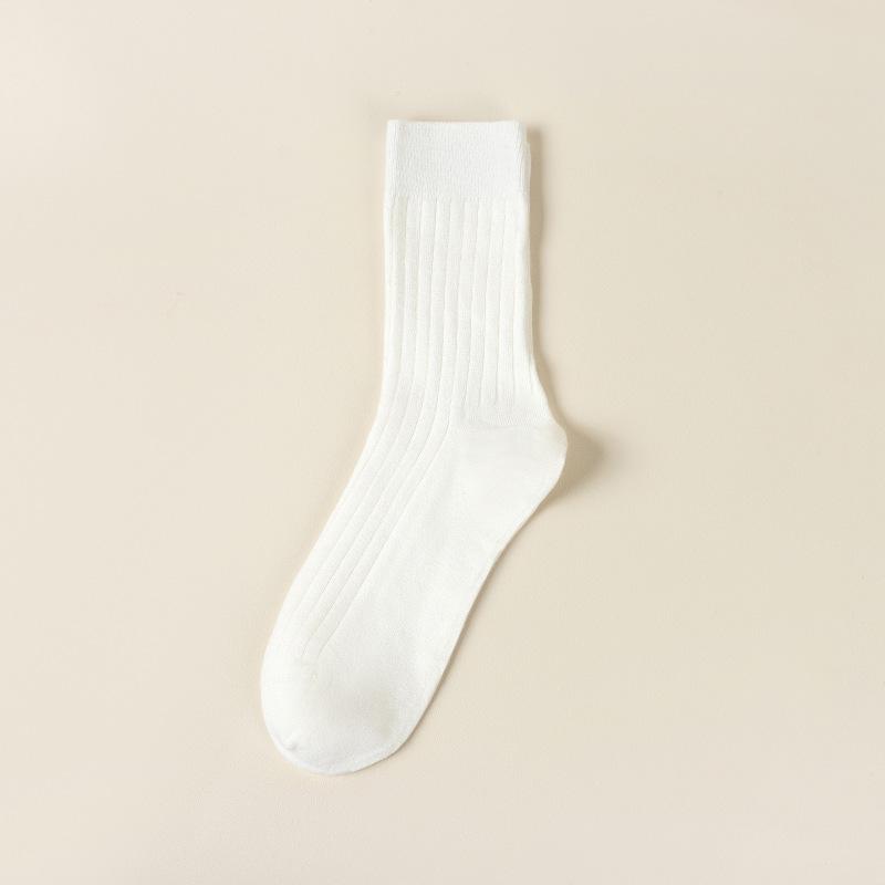 Шерстяные носки, мужские до середины икры однотонные двухфонтурные теплые носки, осенне-зимние повседневные, ретро, простые и универсальные длинные носки 1 pair белый
Шерстяные носки, мужские до середины икры однотонные двухфонтурные теплые носки, осенне-зимние повседневные, ретро, простые и универсальные длинные носки 1 pair белый