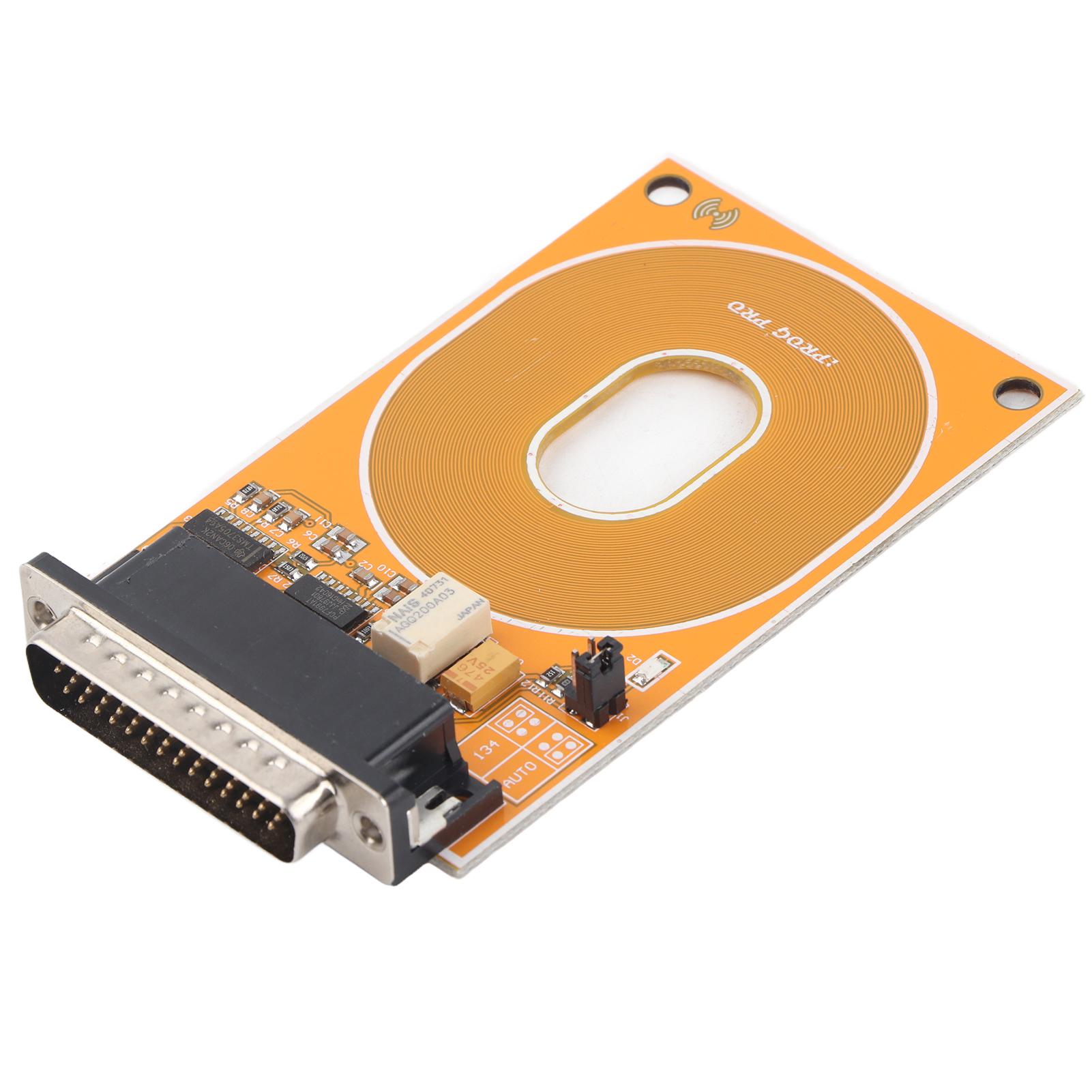 Yellow RFID Adapter Metal Emitter with Read Write Protection Function for IPROG Programmer
Yellow RFID Adapter Metal Emitter with Read Write Protection Function for IPROG Programmer