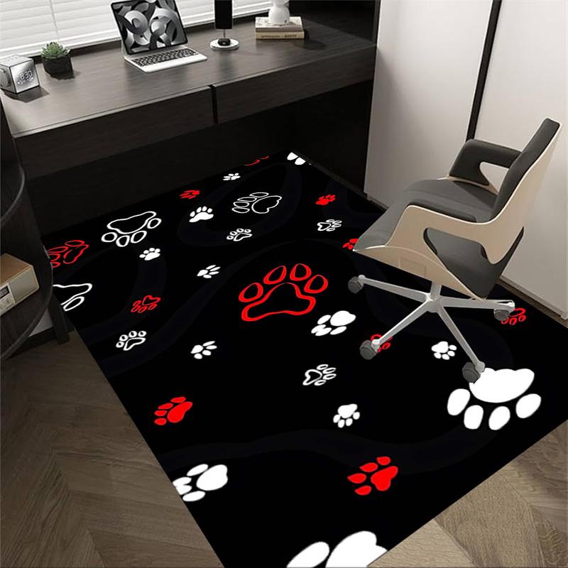 1PC Paw Prints Non-Slip Floor Carpet Compatible for Office&Living Room&Bedroom&Dining room - Flat-Weave Machine-W263 60cm by 90cm
1PC Paw Prints Non-Slip Floor Carpet Compatible for Office&Living Room&Bedroom&Dining room - Flat-Weave Machine-W263 60cm by 90cm