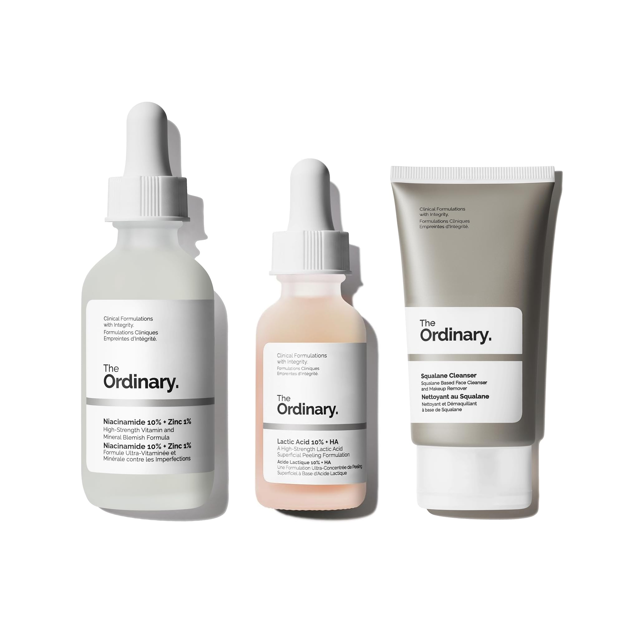 The Ordinary Summer Brightening Set Cleanser 50mL Serum Skincare Niacinamide Zinc Hyaluronic Acid AHA Lactic Acid High Concentration Pore Brightening
The Ordinary Summer Brightening Set Cleanser 50mL Serum Skincare Niacinamide Zinc Hyaluronic Acid AHA Lactic Acid High Concentration Pore Brightening