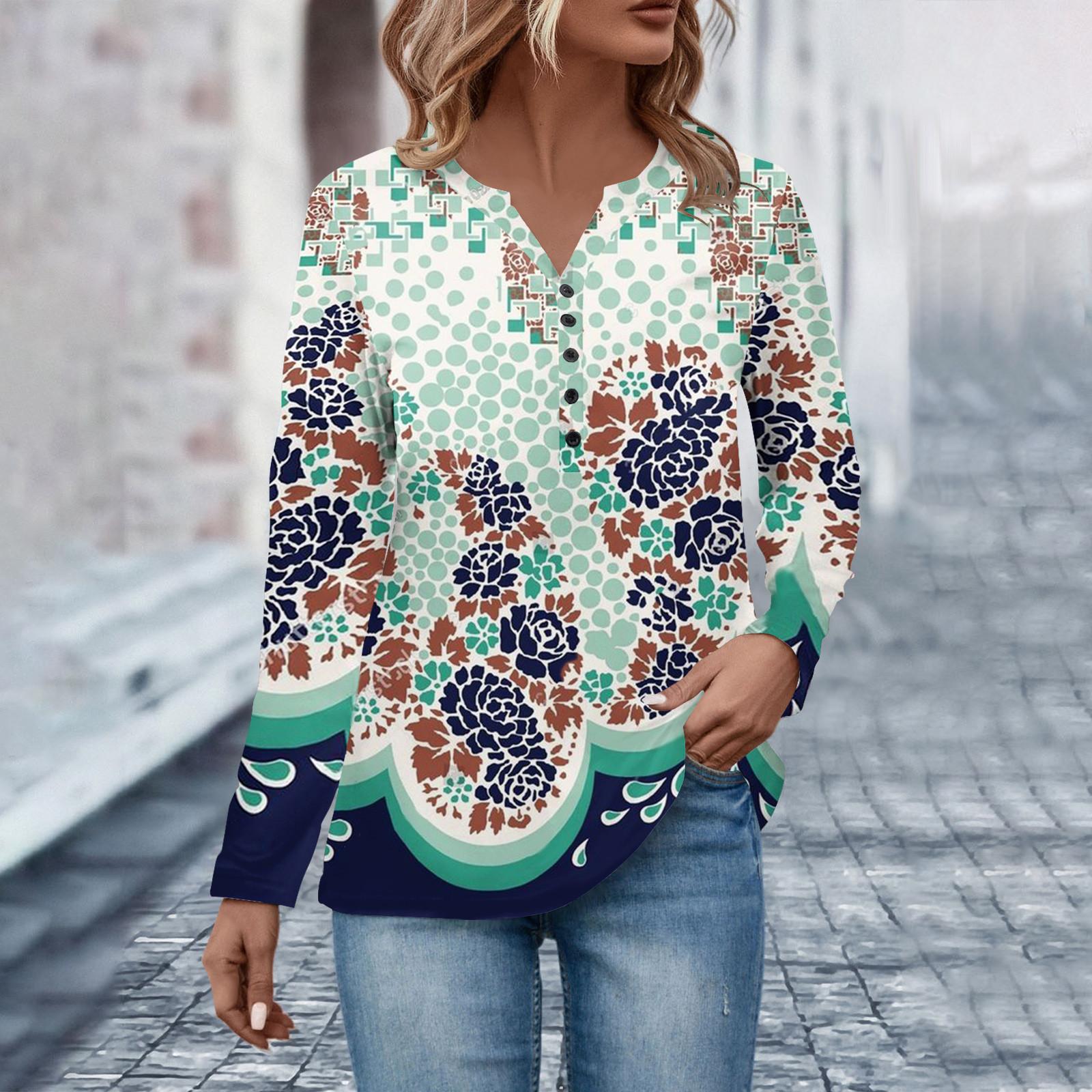 Women s V Neck Button Long Sleeve Pleated T-Shirt Fashion Tops Tunic Button Up Women s Business Cotton Casual Shirt Tops M
Women s V Neck Button Long Sleeve Pleated T-Shirt Fashion Tops Tunic Button Up Women s Business Cotton Casual Shirt Tops M
