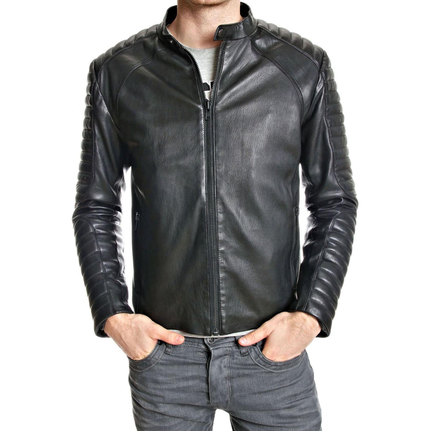 SkinOutfit Men s Genuine Lambskin Black Leather Jacket Stylish Motorcycle Bomber Biker Outerwear MJ 188 L чорний
SkinOutfit Men s Genuine Lambskin Black Leather Jacket Stylish Motorcycle Bomber Biker Outerwear MJ 188 L чорний