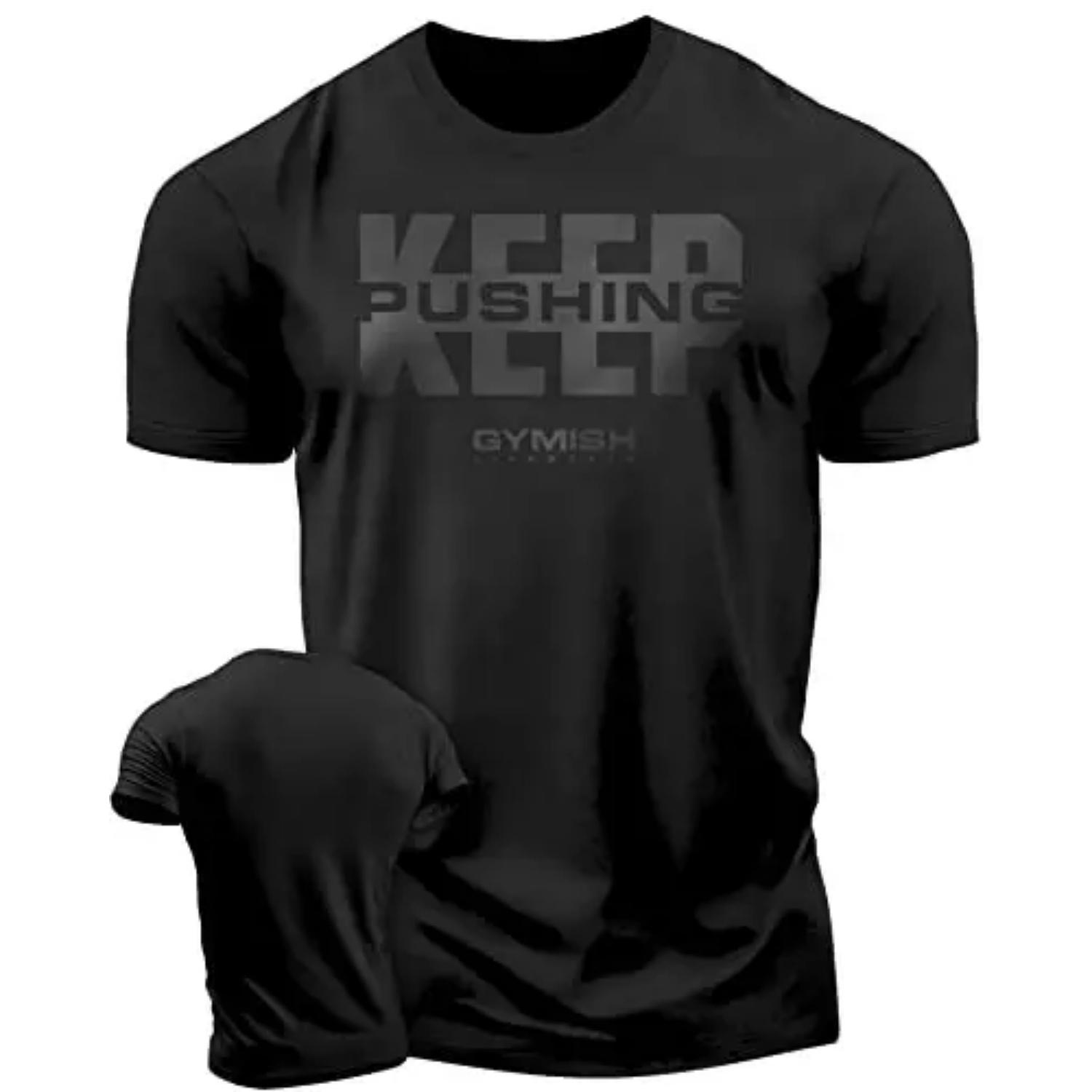 Keep Pushing Cotton TShirt Athleisure Gym Style Men Black Fitness Muscle Casual Fit 99 S чёрный
Keep Pushing Cotton TShirt Athleisure Gym Style Men Black Fitness Muscle Casual Fit 99 S чёрный