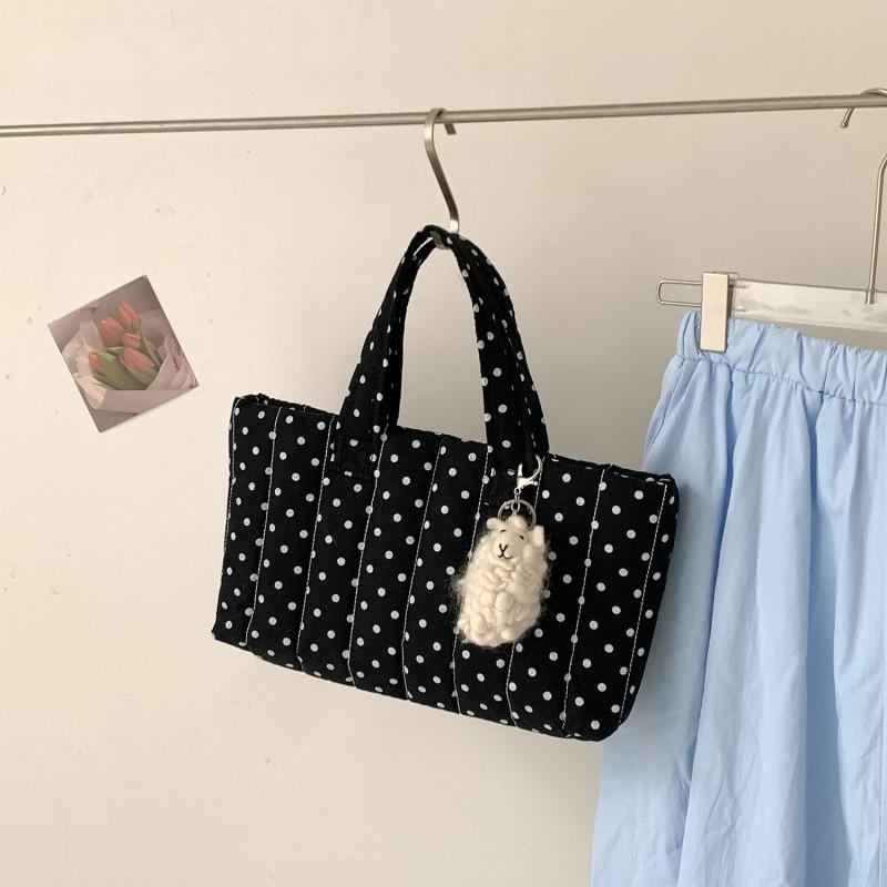 South Korea Ins Style New Wave Dot Design Handbag Large-capacity Literary Casual Niche 100 чёрный
South Korea Ins Style New Wave Dot Design Handbag Large-capacity Literary Casual Niche 100 чёрный